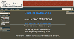 Desktop Screenshot of blueribbonmemorials.com